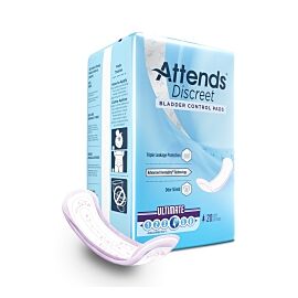 Attends Discreet Women's Ultimate Bladder Control Pad, 15-Inch Length