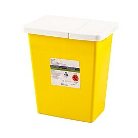 SharpSafety Chemotherapy Waste Container, 17½ H x 15½ W x 11 D Inch
