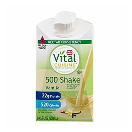 Vital Cuisine 500 Shake Oral Supplement 8.45 oz Carton
