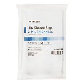 McKesson Zip Closure Bag, 12 X 15 Inches