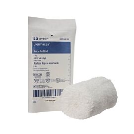 Dermacea Sterile Fluff Bandage Roll, 4-1/2 Inch x 4-1/10 Yard