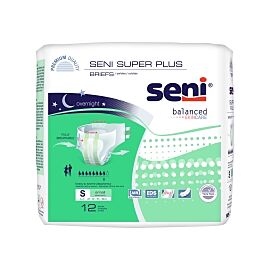 Seni Super Plus Heavy to Severe Absorbency Incontinence Brief, Small