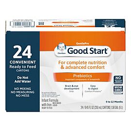 Gerber Good Start Gentle NON-GMO Infant Formula 8.45 oz Carton