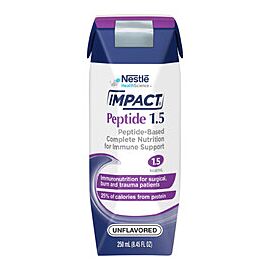 Impact Peptide 1.5 Unflavored Tube Feeding Formula 8.45 oz Carton