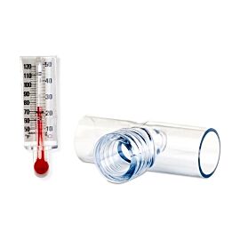 Thermometer with Tee Adapter