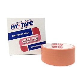Hy-Tape Zinc Oxide Adhesive Medical Tape, 1 Inch x 5 Yard, Pink