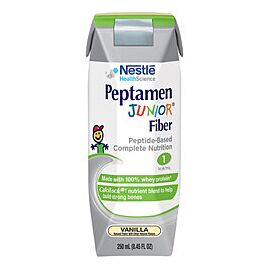 Peptamen Junior Fiber Peptide-Based Complete Nutrition Vanilla 8.45 oz