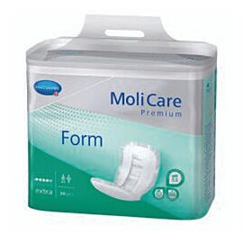 MoliCare Premium Form Bladder Control Pads, Extra Absorbency - Unisex, One Size Fits Most, Disposable