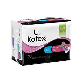 U by Kotex Feminine Pads, Regular Absorbency - Ultra Thin, One Size Fits Most, Disposable