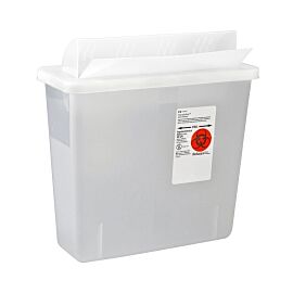 In-Room Multi-purpose Sharps Container, 16¼ H x 13¾ W x 6 D Inch