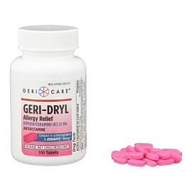 Geri-Dryl Diphenhydramine Allergy Relief