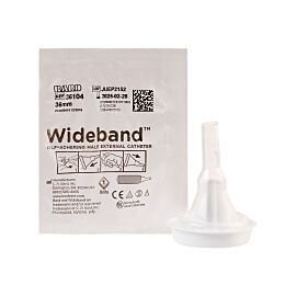 Bard Wide Band Male External Catheter, Large