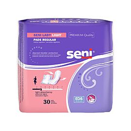 Seni Lady Bladder Control Pads for Women, Light Absorbency - One Size Fits Most, 8.9 in L