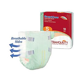 Tranquility SmartCore Incontinence Briefs, Heavy Absorbency - Unisex Adult Diapers, Disposable