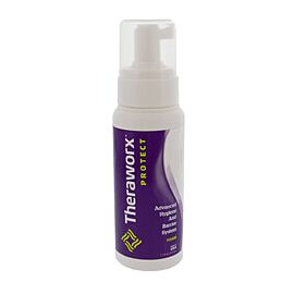 Theraworx Protect Advanced Hygiene and Barrier System Foaming Rinse-Free Cleanser Lavender Scent