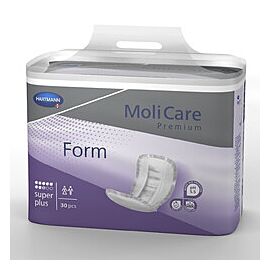 MoliCare Premium Form Bladder Control Pads, Moderate to Heavy Absorbency, Super Plus, 27 in L