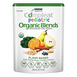 Compleat Pediatric Organic Blends Blenderized Tube Feeding 10.1 oz Pouch