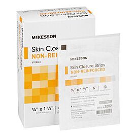 McKesson Flexible Skin Closure Strip 1/4 x 1.5" Sterile 300 per Box