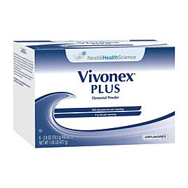 Vivonex Plus Unflavored Elemental Oral & Tube Feeding Formula 2.8 oz Packet