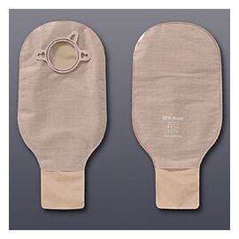 New Image Colostomy Pouch, Drainable - 2-Piece System, Beige, 12" Length