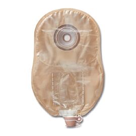 CeraPlus One-Piece Drainable Beige Urostomy Pouch, 9 Inch Length, 1-1/8 Inch Stoma