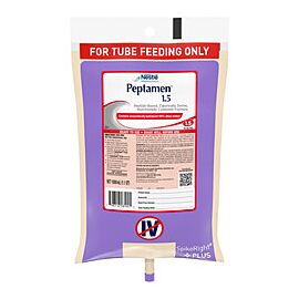 Peptamen 1.5 Unflavored Tube Feeding Formula 33.8 oz Bag