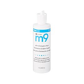 M9 Odor Eliminator Drops for Ostomy Pouch, 8 oz Bottle