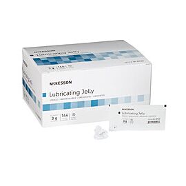 McKesson Lubricating Jelly - Non-Greasy, Unscented, Water-Soluble Lube