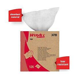 WypAll X60 Reusable Task Wipe 9-1/10 x 16-4/5"