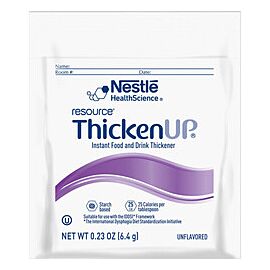 Resource Thickenup Unflavored Instant Food & Drink Thickener 6.4 Gram Packet