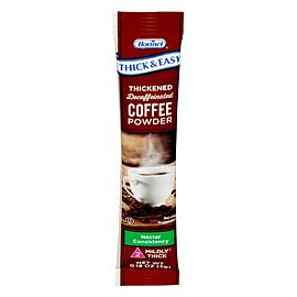 Thick & Easy Nectar Consistency Coffee Thickened Decaf Beverage 5 Gram Packet