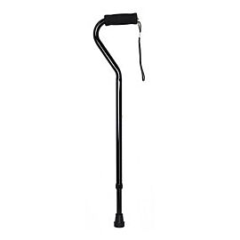 McKesson Cane, Offset Handle - Aluminum, 300 lbs Capacity, 30 in to 39 in Height