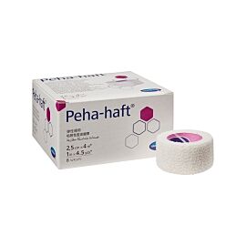 Peha-haft Self-adherent Closure Absorbent Cohesive Bandage, 1 Inch x 4-1/2 Yard