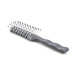 McKesson Plastic Hairbrush, Soft Bristles for Healthy Hair Maintenance