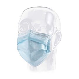 Precept Medical Products Pleated Procedure Mask, Blue
