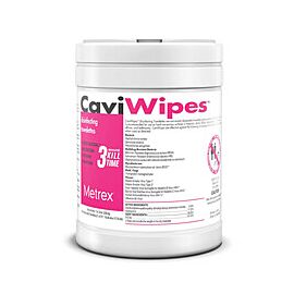 CaviWipes Disposable Surface Disinfectant 6 x 6.75"