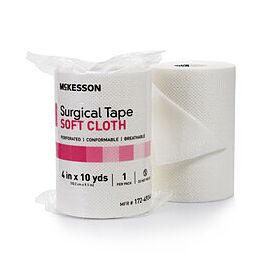McKesson Medical Tape - Perforated Soft Cloth Surgical Tape