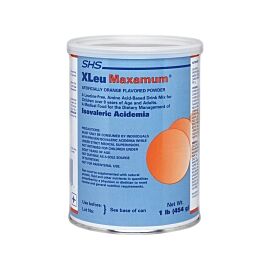 XLeu Maxamum Unflavored Isovaleric Acidemia Oral Supplement, 1 lb. Can