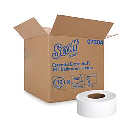 Scott Essential Extra Soft Toilet Paper, 2-Ply, Jumbo Roll - 3.55 in x 750 ft