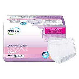 TENA Women's Incontinence Underwear, Super Plus Heavy - Small/Medium