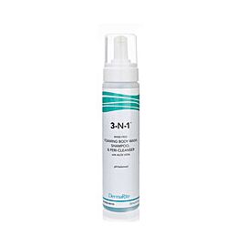 DermaRite 3-N-1 Foaming Rinse-Free Body Wash Mild Scent 7.5 oz.