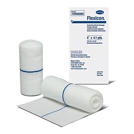 Flexicon Sterile Conforming Bandage, 4 Inch x 4-1/10 Yard