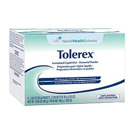 Tolerex Unflavored Elemental Powder 2.82 oz Packet