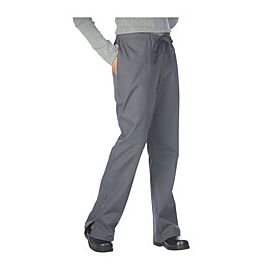 Fashion Seal Scrub Pants for Women - Pull-On Cargo Pants, Pewter