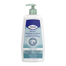 TENA ProSkin Shampoo and Body Wash 1,000 mL Pump Bottle