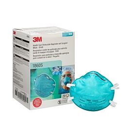 3M Particulate Respirator and Surgical Mask, Small