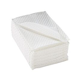McKesson Procedure Towels, Recycled 3-Ply, Diamond Embossed - White, 13 in x 18 in