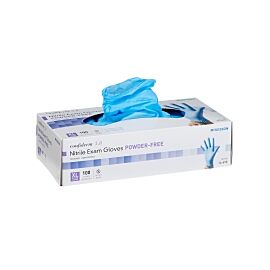 McKesson Confiderm 3.8 Nitrile Exam Glove, X-Large, Blue
