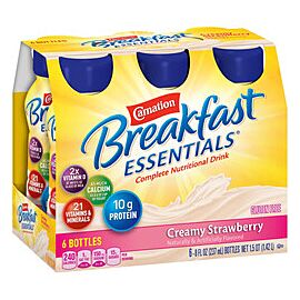 Carnation Breakfast Essentials Complete Nutritional Drink 8 oz Bottle