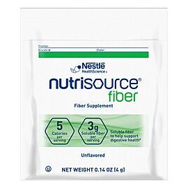 Nutrisource Fiber Unflavored Fiber Supplement 4 Gram Packet